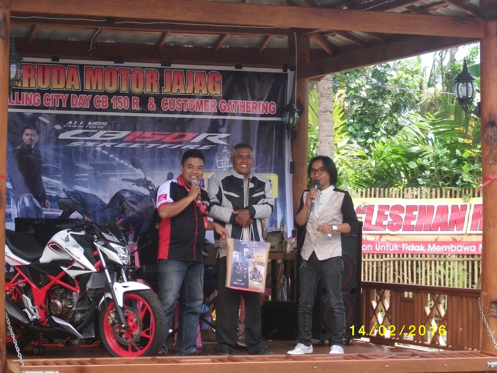 CUSTOMER ROLLING CITY DAY CB150R 2016 Garuda Motor I