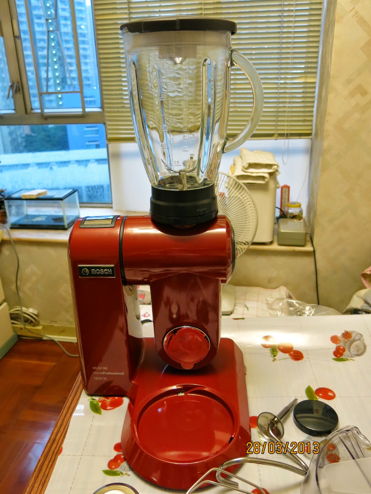 Bosch Mum 8 廚師機: Bosch Mum 8 開箱文