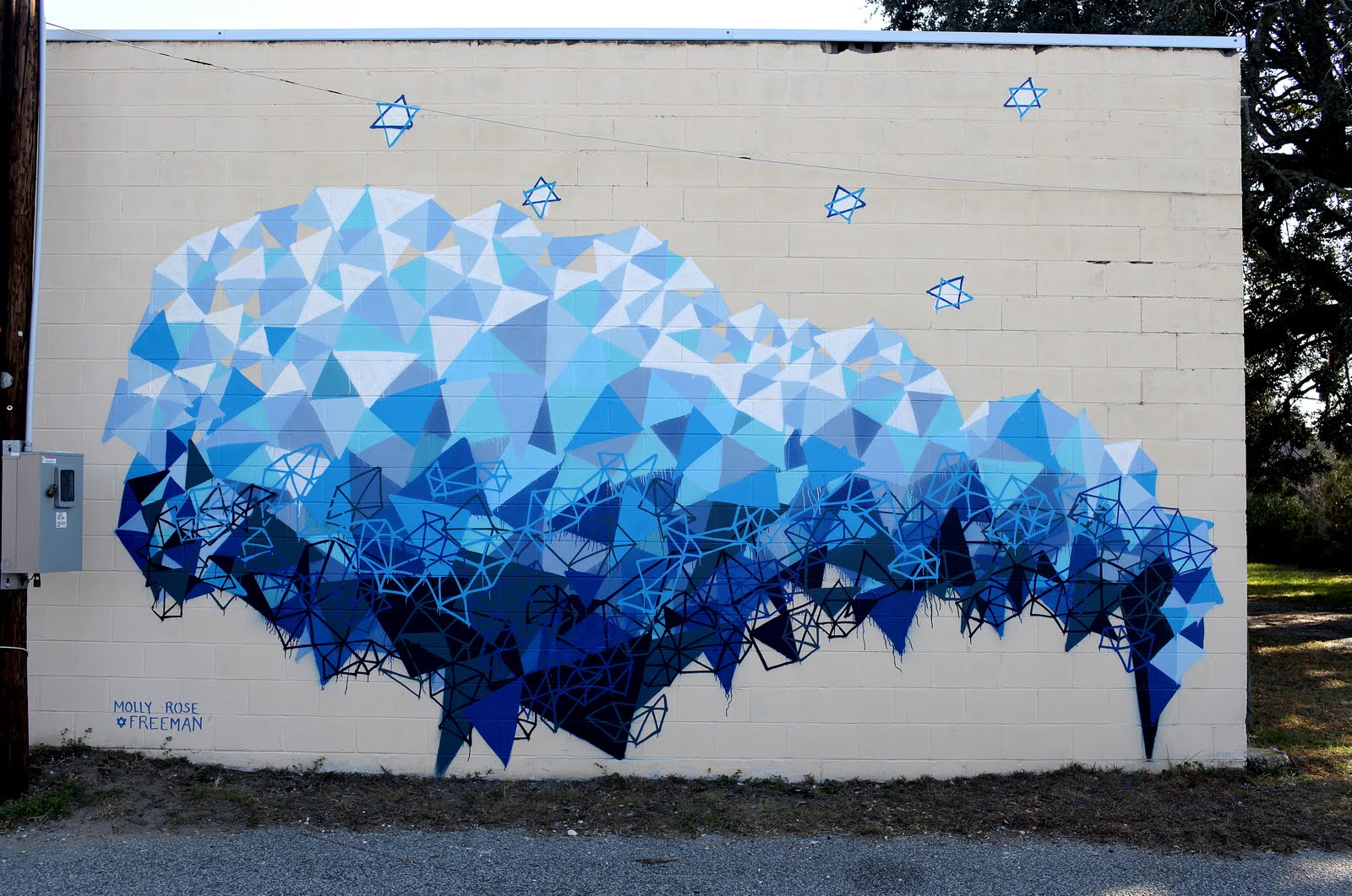 MOLLY ROSE FREEMAN charleston mural