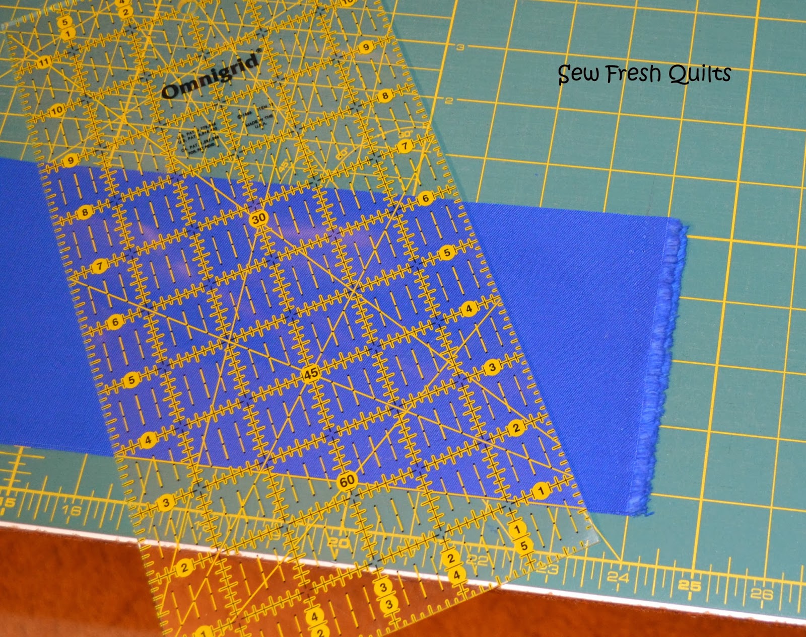 Sew Fresh Quilts Equilateral Triangle Quilt Tutorial