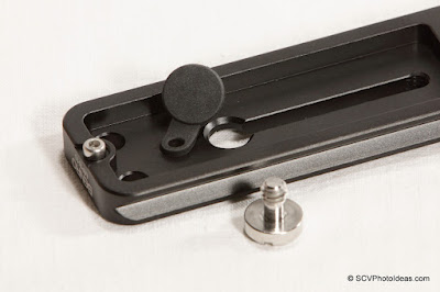 Benro MPB10 bottom front side slot closeup