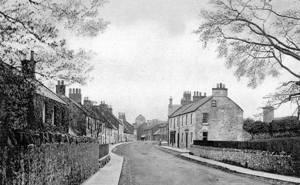 Tour Scotland Old Photograph East End Greenlaw Scotland