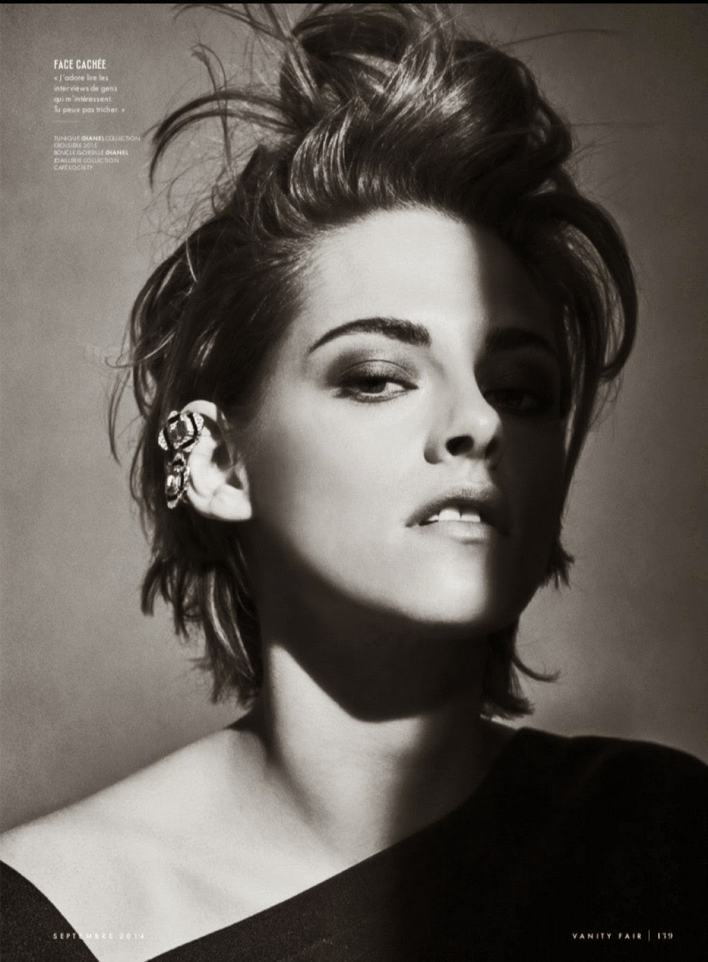 Celebs Galaxy: Kristen Stewart – Vanity Fair Magazine (France