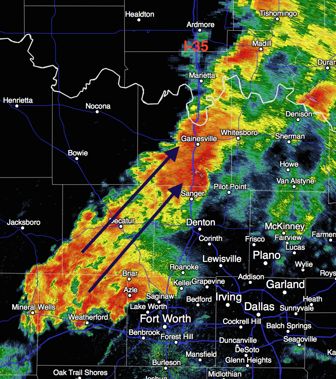 MSE Creative Consulting Blog Interstate 35 Closed in North Texas