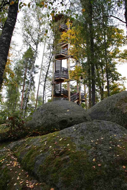 Waldviertel - Aussichtsturm in der Blockheide Gmünd © Copyright Monika Fuchs, TravelWorldOnline