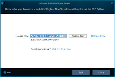 advanced systemcare pro key license advanced systemcare pro key license