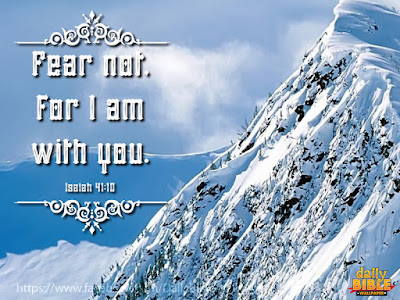Fear not for I am with you