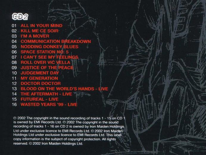 OMISSO RECORDS Iron Maiden CD Best of BSides [2CDs]