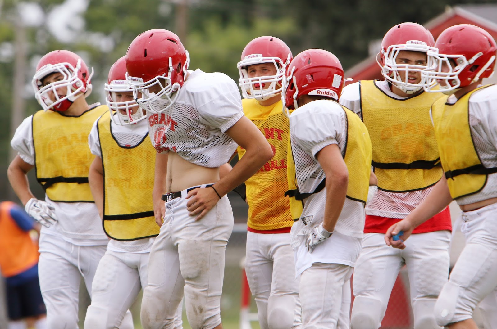 Mark Kodiak Ukena: Grant Community High School Football Practice