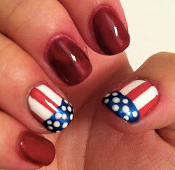 nail designs patriotic colors