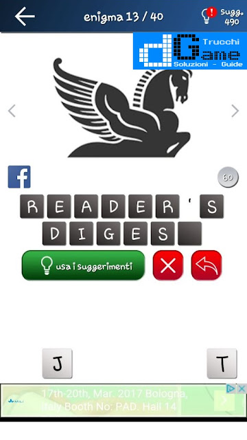 Quiz Logo gioco soluzione livello 5, loghi 1-40 | Parola e foto