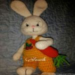 patron gratis conejo amigurumi