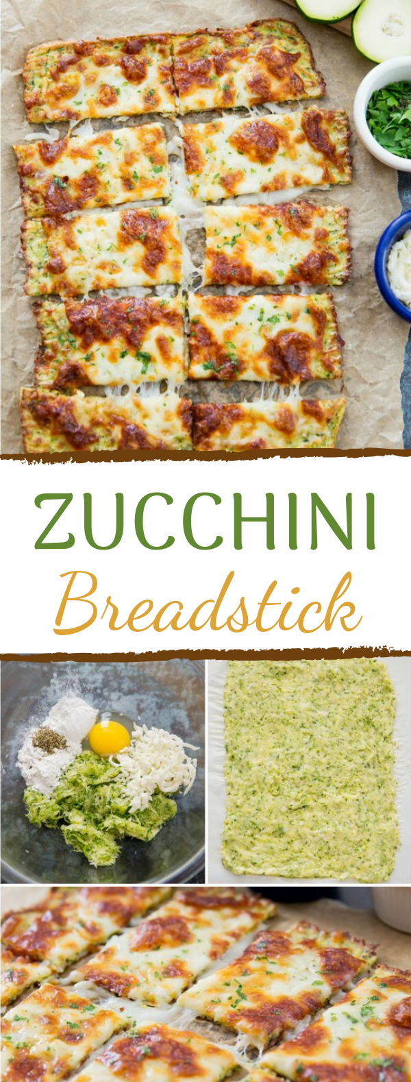 Zucchini Breadsticks #healthysnack #lowcarb