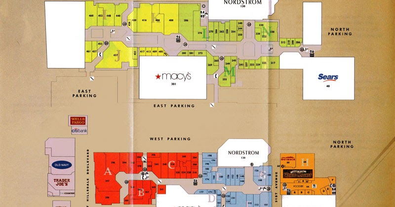 Hillsdale Mall San Mateo Directory  Mall Memories - San Francisco Bay 