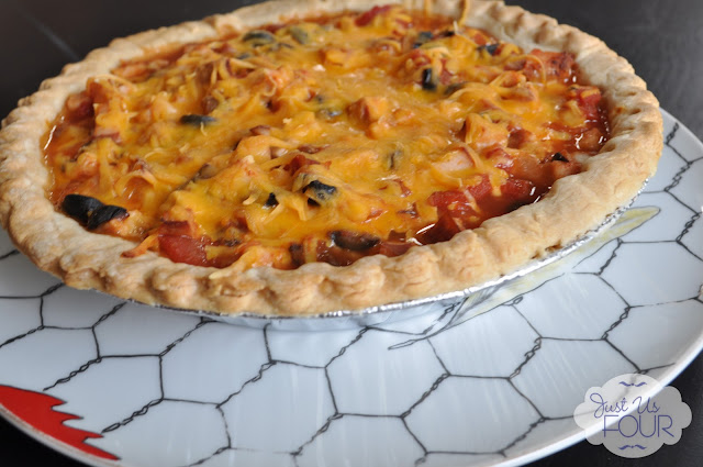Leftovers Solved: Turkey Picante Pie - My Suburban Kitchen