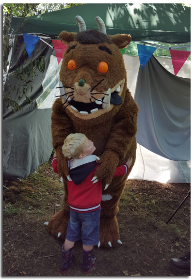 so there is such a thing as the Gruffalo!
