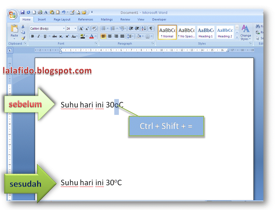 simbol kubik di excel