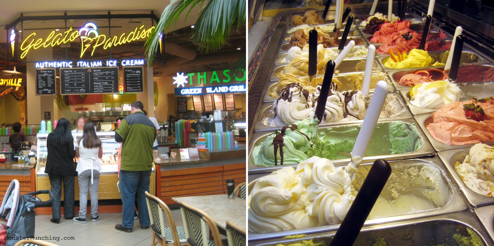 Monster Munching Gelato Paradiso Newport Beach