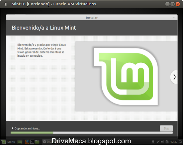 DriveMeca instalando Linux Mint Sarah paso a paso DriveMeca instalando Linux Mint Sarah paso a paso