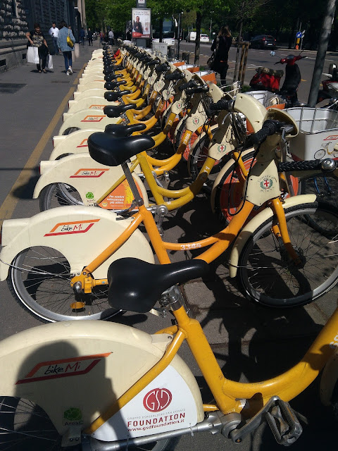 Aplicativo de Compartilhamento de Bicicletas em Milão