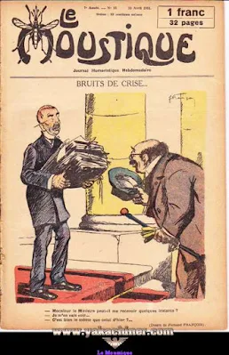Le Moustique, Journal Humoristique Hebdomadaire, numéro 15, année 1931