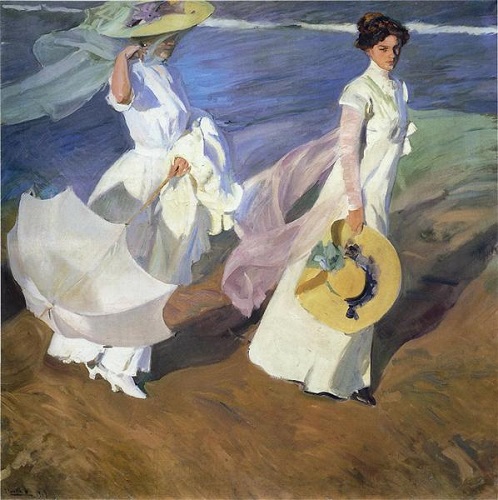 Arteeblog Análise De Paseo A La Orillas Del Mar De Joaquín Sorolla Y Bastida