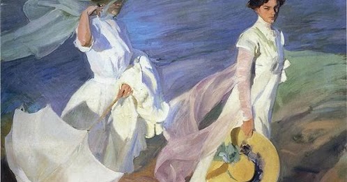 Arteeblog Análise De Paseo A La Orillas Del Mar De Joaquín Sorolla Y Bastida
