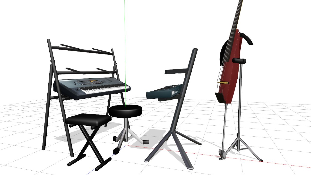 ろっしMMD備忘録: 公開中MMDモデル・アクセサリ
