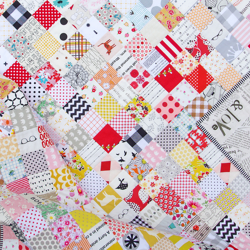 The Fall Quilt - A Finished Quilt | Red Pepper Quilts 2015
