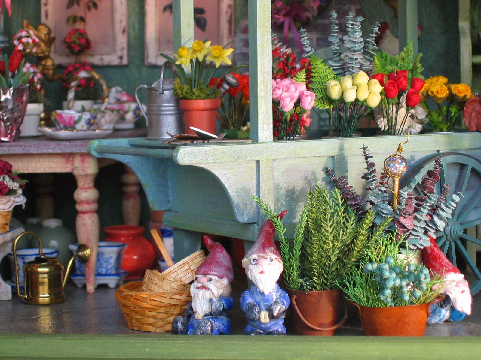 dollhouse flower shop