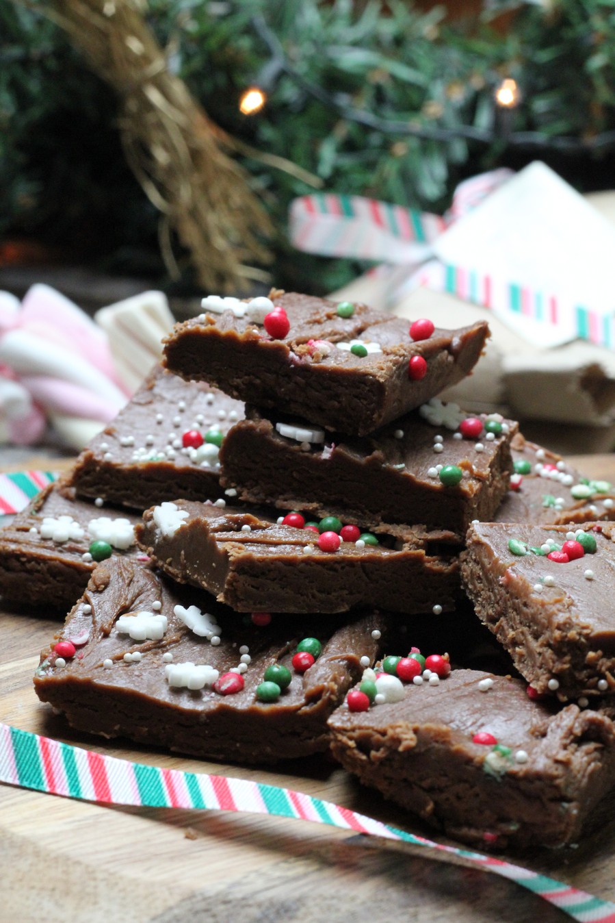 Chocolate Marshmallow Brown Sugar Fudge Nessa's Family Kitchen