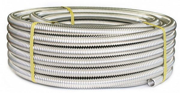 Сантехник ...: Нержавеющая гофрированная труба для отопления