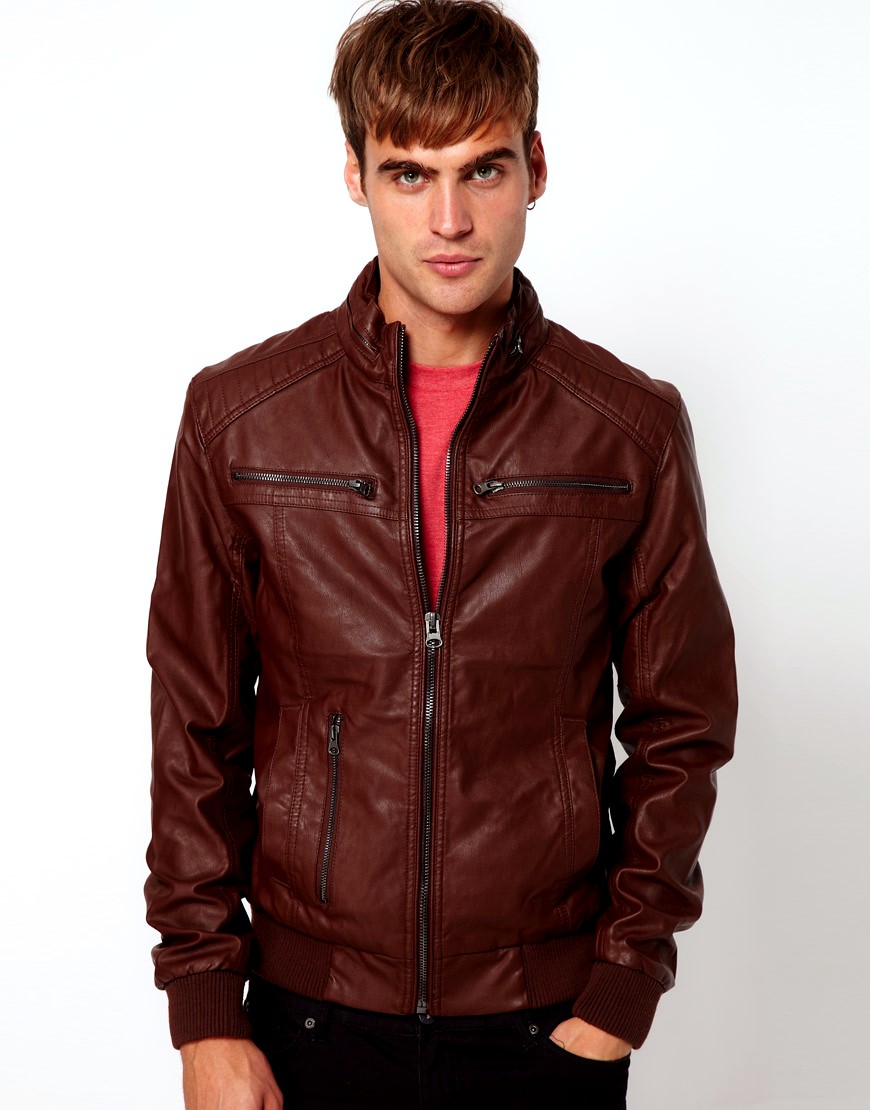 Asos Leather Jackets Collection 2012-13 For Men | Casual Leather ...