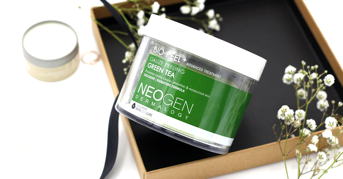 bio peel gauze peeling green tea