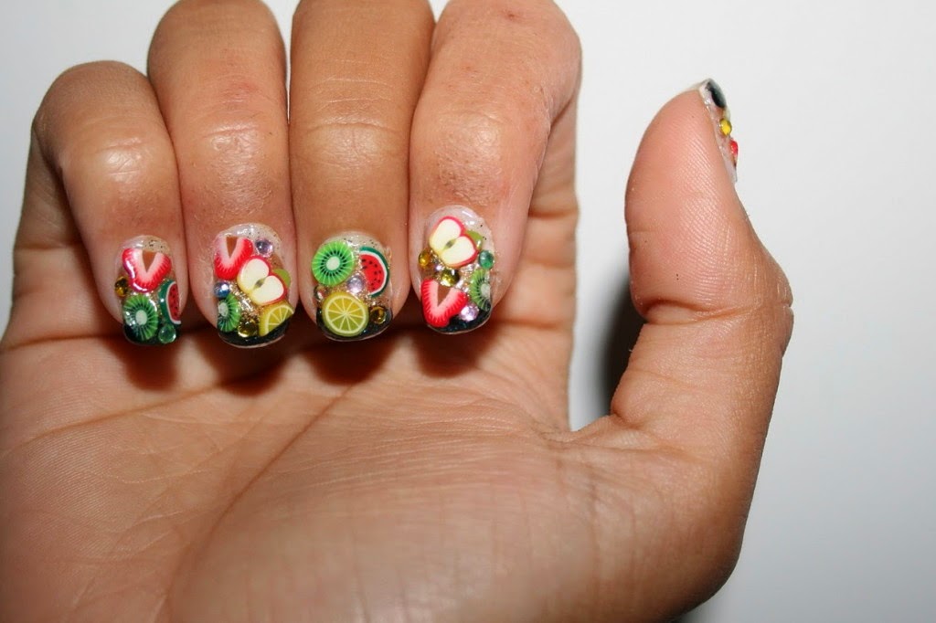 1. Fimo Cane Nail Art Designs for Beginners - wide 5