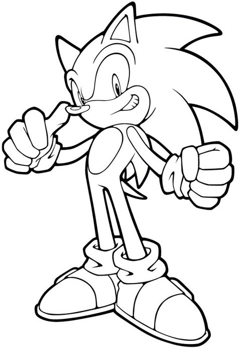 Free Coloring Pages : Free Printable Sonic Coloring Pages Free Coloring Pages : Free Printable Sonic Coloring Pages