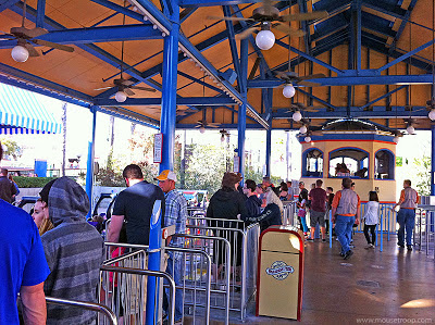 California Screamin' DCA Disney Adventure single rider station