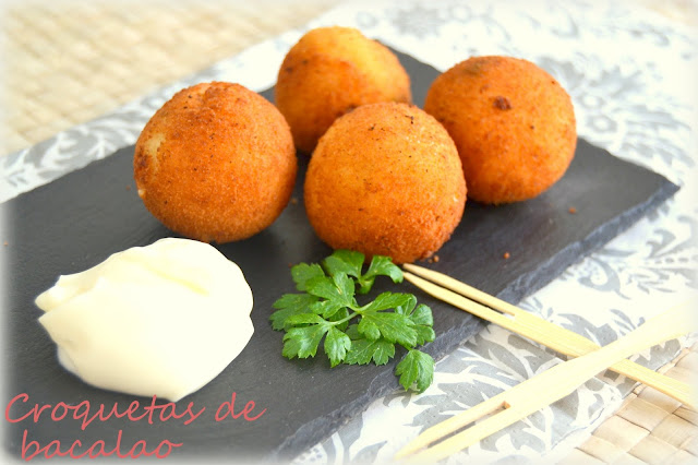 CROQUETAS DE BACALAO