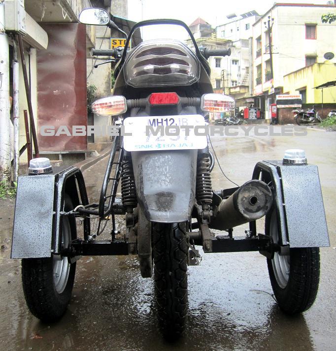 Side wheels, 3 wheeler for physically challenged, disabled, handicapped