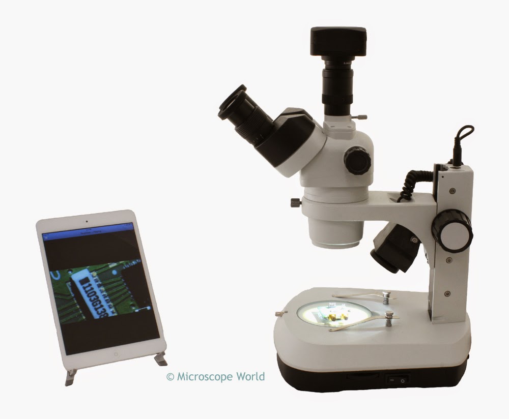 Microscope World Blog Industrial iPad Microscope