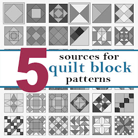 Sources for quilt block patterns and tutorials