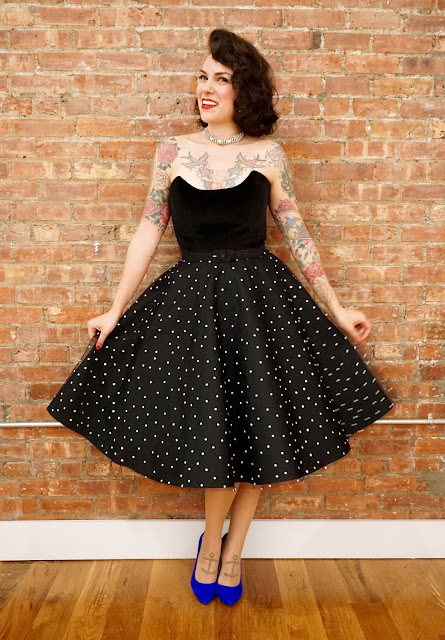 Gertie's New Blog for Better Sewing: Dita-Inspired New Year's Eve Dress