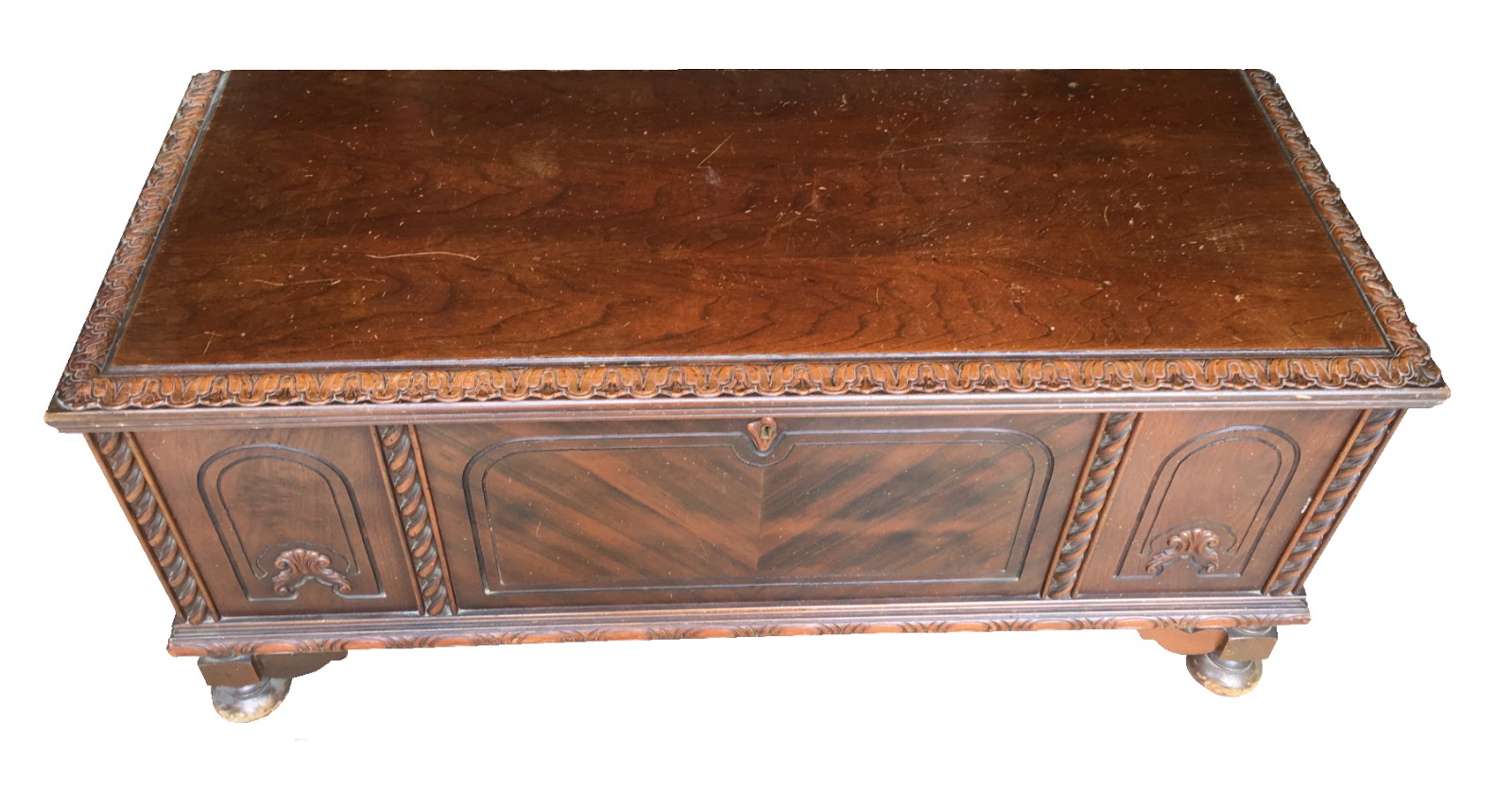 Finale Furniture Restoration Services, LLC Antique Cedar Chest Revival