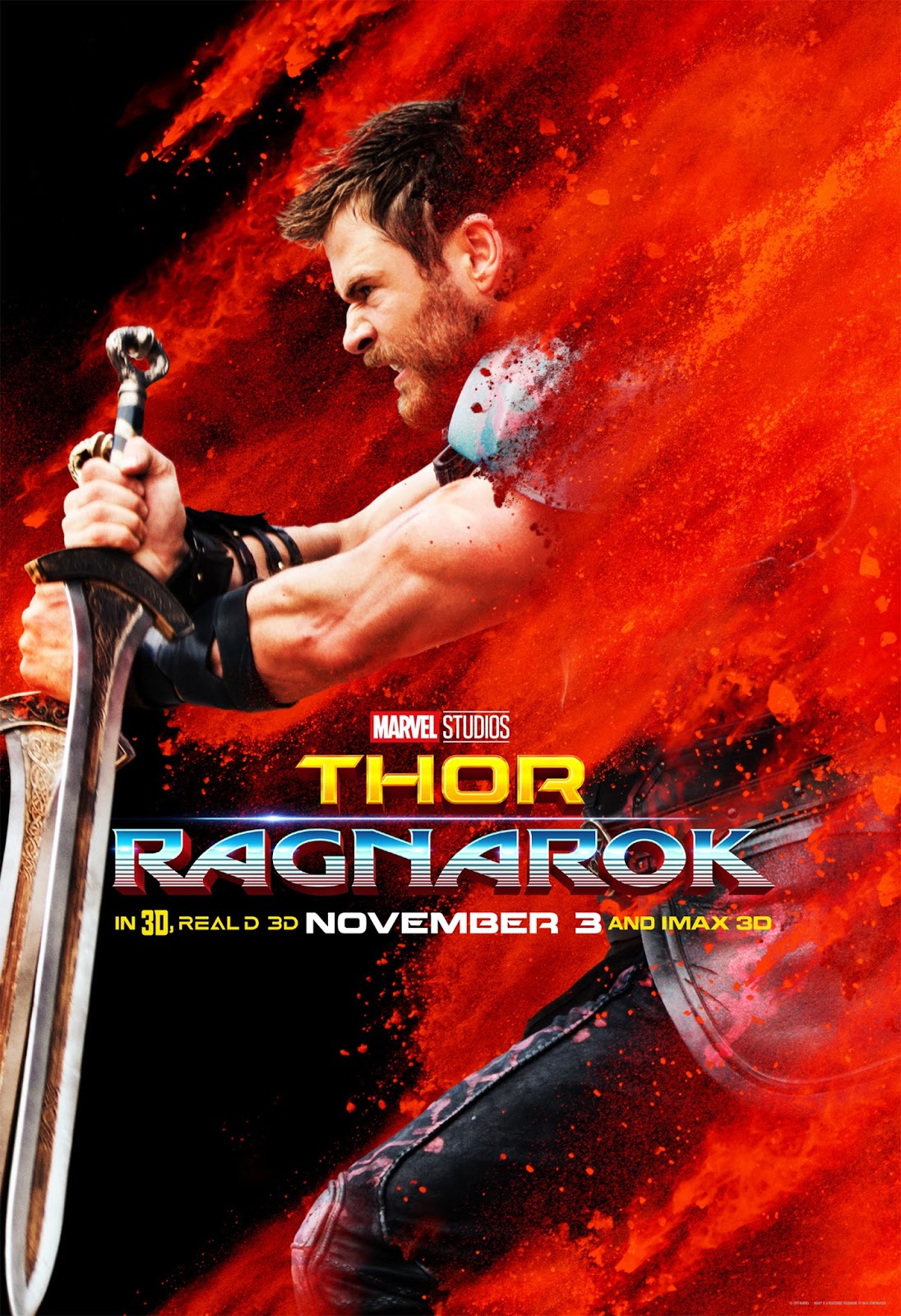 Sasaki Time: Thor: Ragnarok - Character Poster - Thor
