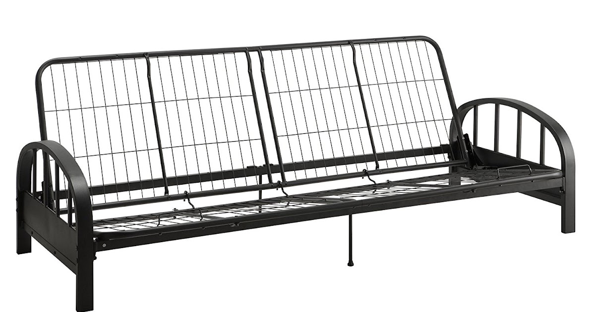 Sales an Deals Futon Metal Frame, Converts Easily to a Full Size Bed