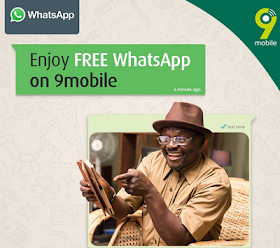 9mobile now offers all subscribers free whatsapp