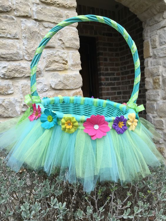 9 ideas de como decorar canastas con