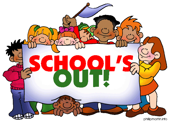 free clipart school out summer - photo #1