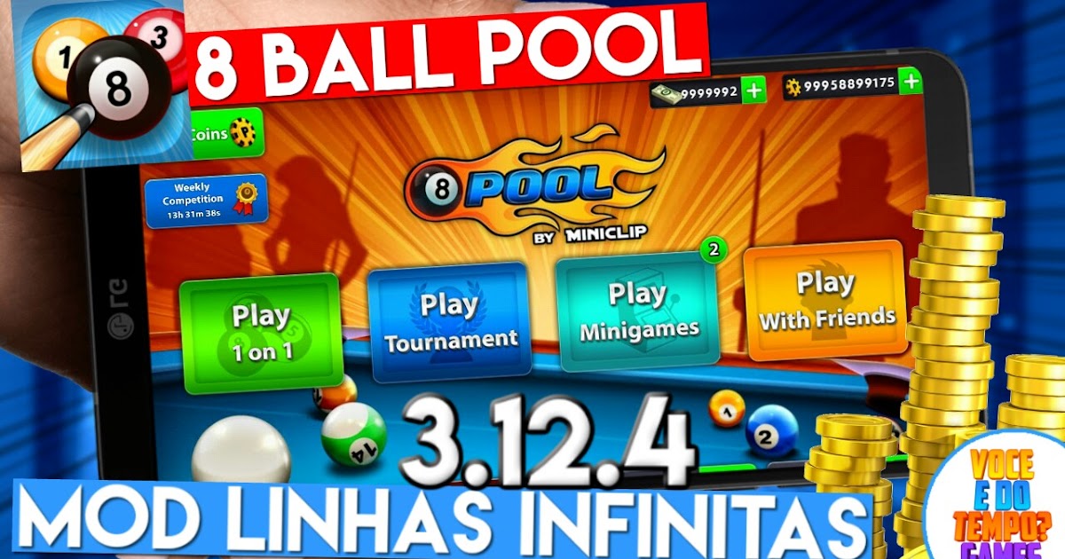 Hack 8 Ball Pool 2021 Linha Infinita Download
