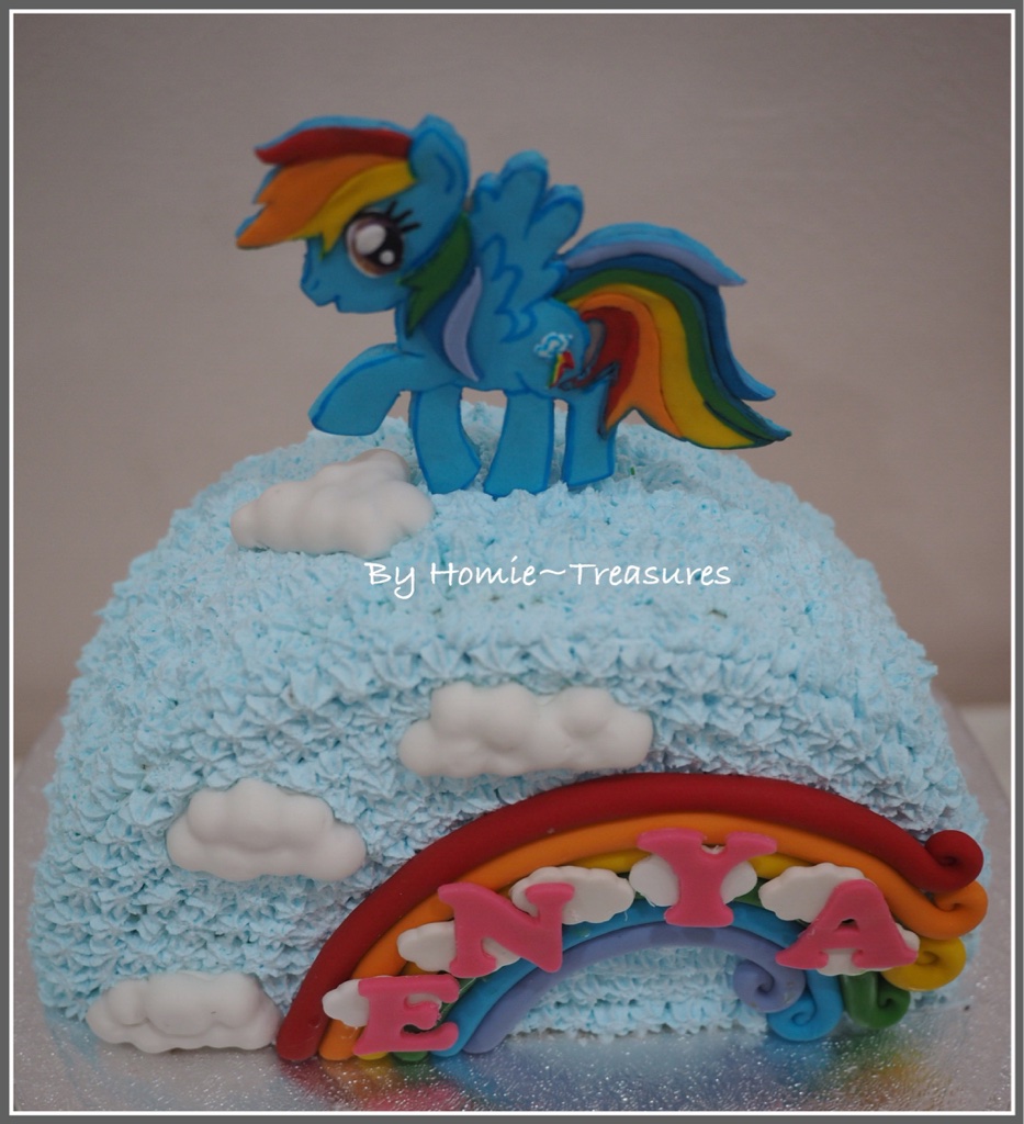 Mlp Rainbow Dash Pony My Sweeties 7th Birthday